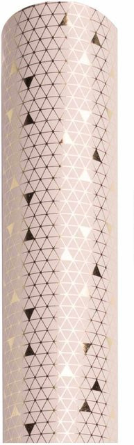 Rico Design Paper Poetry Geschenkpapier Graphisch Natur-Gold mit Hot Foil, Breite: 70 cm, Länge: 2 m - Bild 1