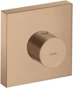 Hansgrohe Axor Starck UP Thermostat-Fertigmontageset für die Dusche, eckig, Rosegold - Bild 1