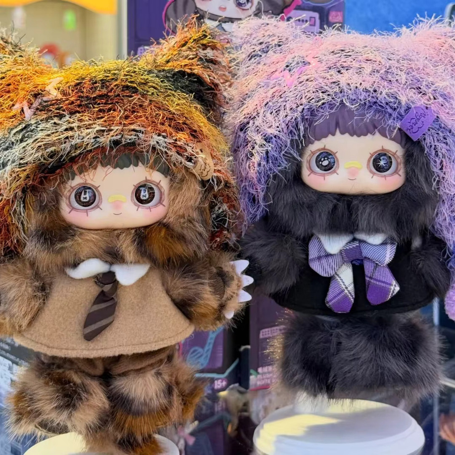 MayMei Blind Box Plüschpuppe, Vinyl-Plüsch-Anhänger, Katzen-Stil - Bild 1