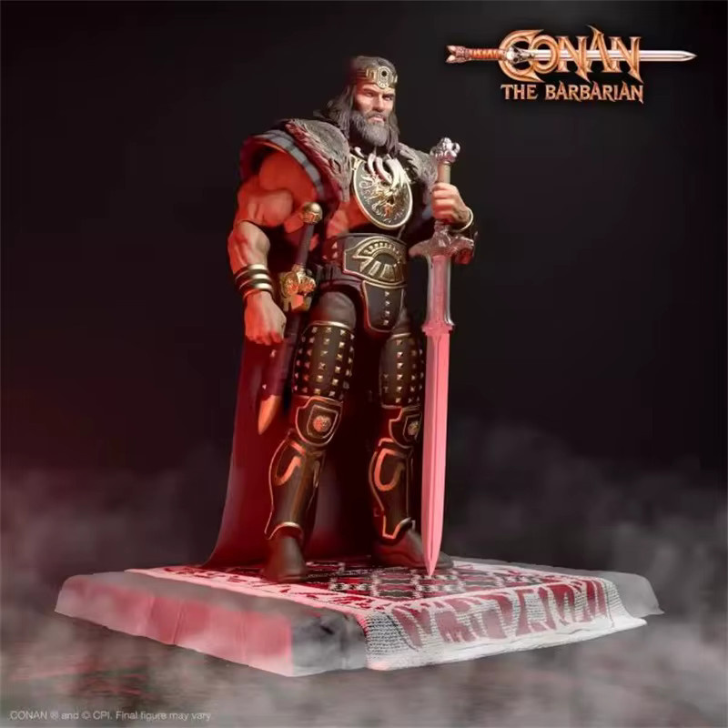 SUPER7 Conan the Barbarian Soldat König Thron, Action Figur, 1/12 Modell - Bild 1