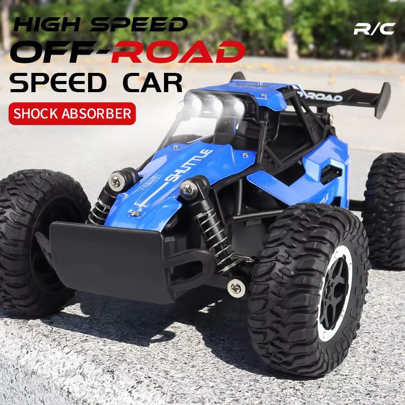 ZWN RC Auto, Off-Road Hochgeschwindigkeitsfahrzeug, mit LED-Leuchten, Metall, Orange - Bild 5