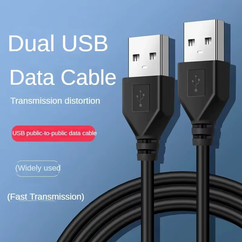 USB A auf USB A Verlängerungskabel USB 3.0 für schnelle Datenübertragung, Schwarz - Bild 2
