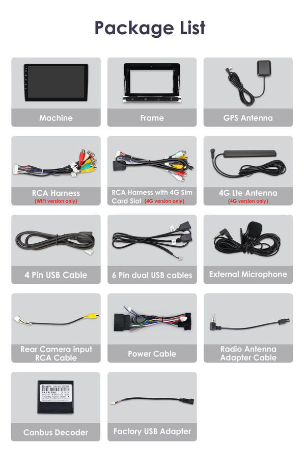 OSSURET Carplay Android Autoradio mit 9 Zoll Display und GPS für Citroen C3 C4 Aircross 2017-2023, Schwarz - Bild 5