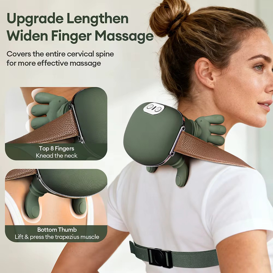 foreverlily 4D Bionic Finger Hals- und Schultermassagegerät, drahtlos - Bild 3