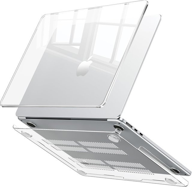 Transparente Laptop-Hülle für Apple MacBook Air 15.3 M5 M4 M3 M2 (Modelle A3448, A2941, A3114, A3241) - Bild 1