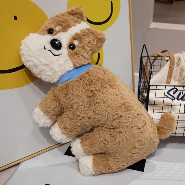 Kidsly Hundeplüschpuppe, Stofftier, braun, ab 14 Jahre - Bild 1