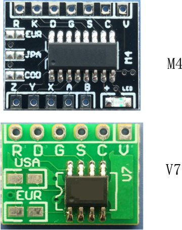 xunbeifang IC-Platine für PS1 V7 M4 Reparatur-Ersatzteil in Schwarz - Bild 1