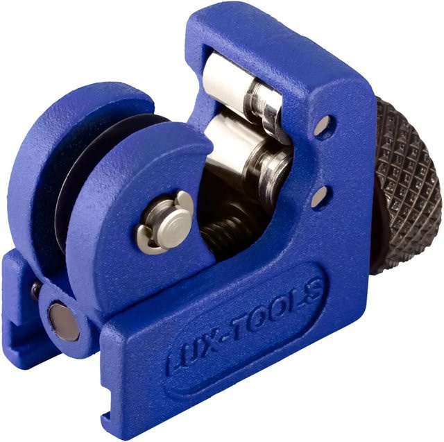 LUX-TOOLS Mini-Rohrabschneider blau für Durchmesser 3 mm bis 16 mm - Bild 1
