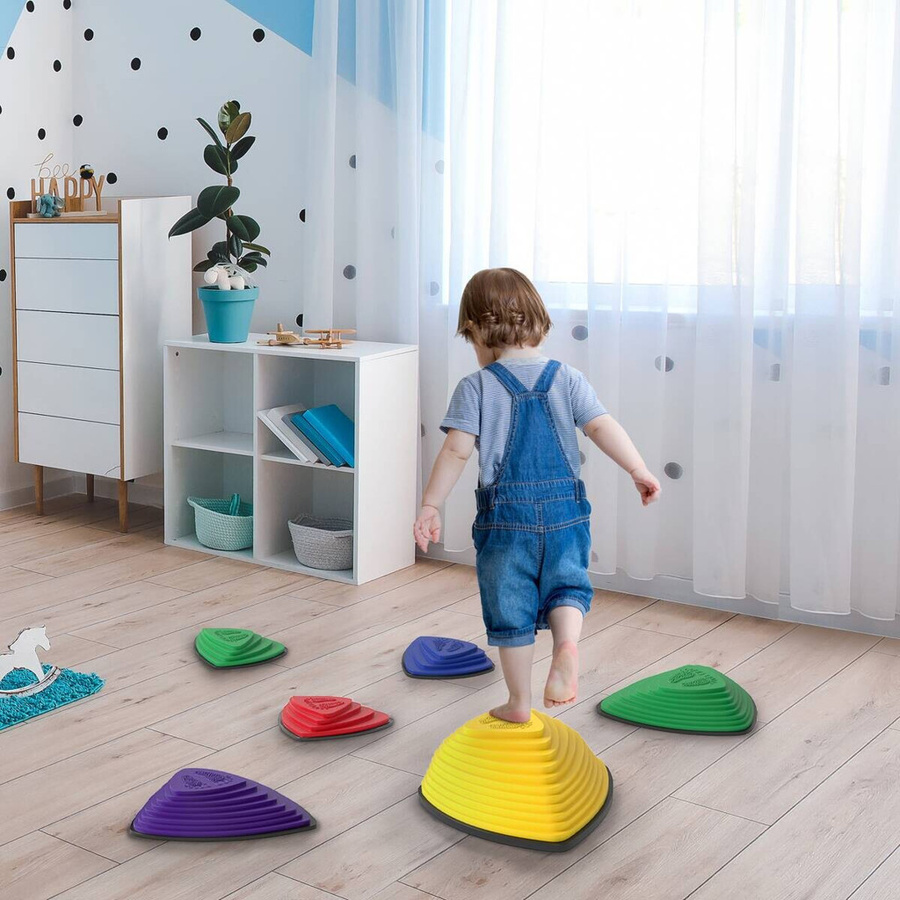 AIYAPLAY Balanciersteine mehrfarbig 6-teiliges Set ab 3+ Jahre - Bild 3