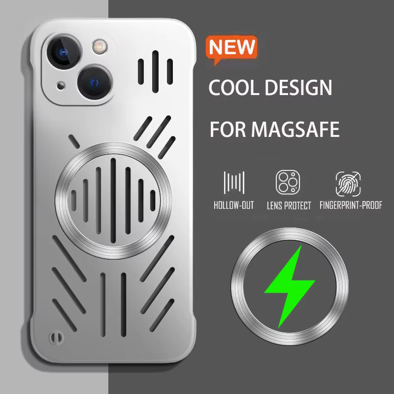 Magnetische Handyhülle für Huawei Pura 70 80 Ultra P60 Mate 40 50 60 70 80 Pro Max mit Wärmeableitung und Wireless Charging PC Hard Cover in Schwarz und Silber - Bild 1