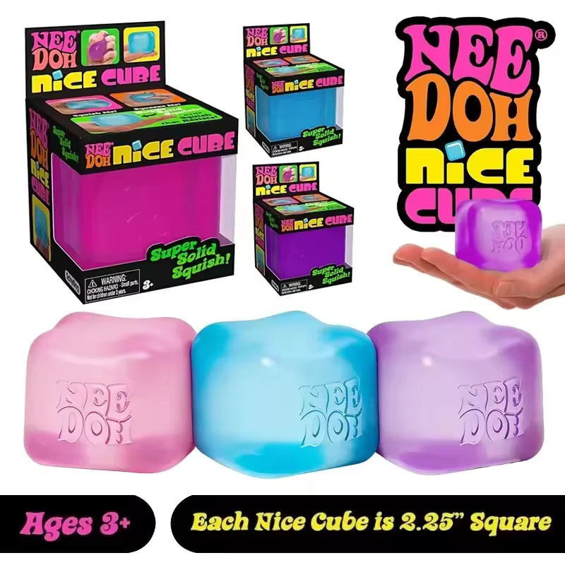 Schylling Needoh Nice Cube, Sensorischer Fidget-Würfel - Bild 2