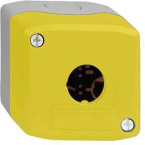 Schneider Electric Leergehäuse Verteiler für 1 Stelle aus Kunststoff in RAL 7035/1012 - Bild 1