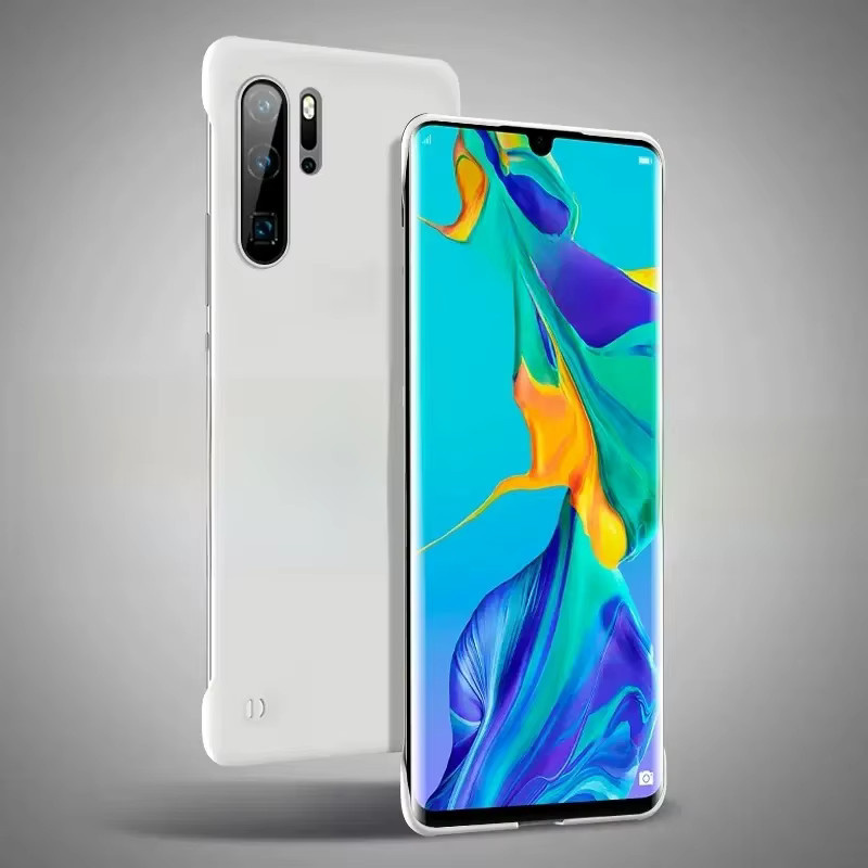 Stoßfeste Huawei P30 Pro Handyhülle aus hartem PC in Orange mit Rahmenlosem Candy-Design und Ultra-Dünn-Optik - Bild 4
