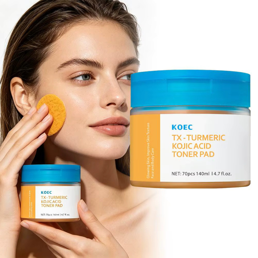 KOEC Kurkuma-Kojisäure Glanz-Toner-Pads, Gesichtspflege - Bild 2