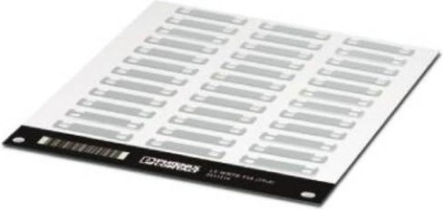 Phoenix Contact 0831516 LS-WMTB-V4A Beschriftungsschild Silber mit 180 Markierern zur Montage mittels Kabelbinder - Bild 1