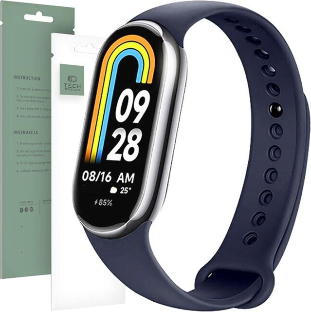 Tech-Protect Iconband für Xiaomi Smart Band 8 und 9 mit NFC in Navy Black - Bild 1