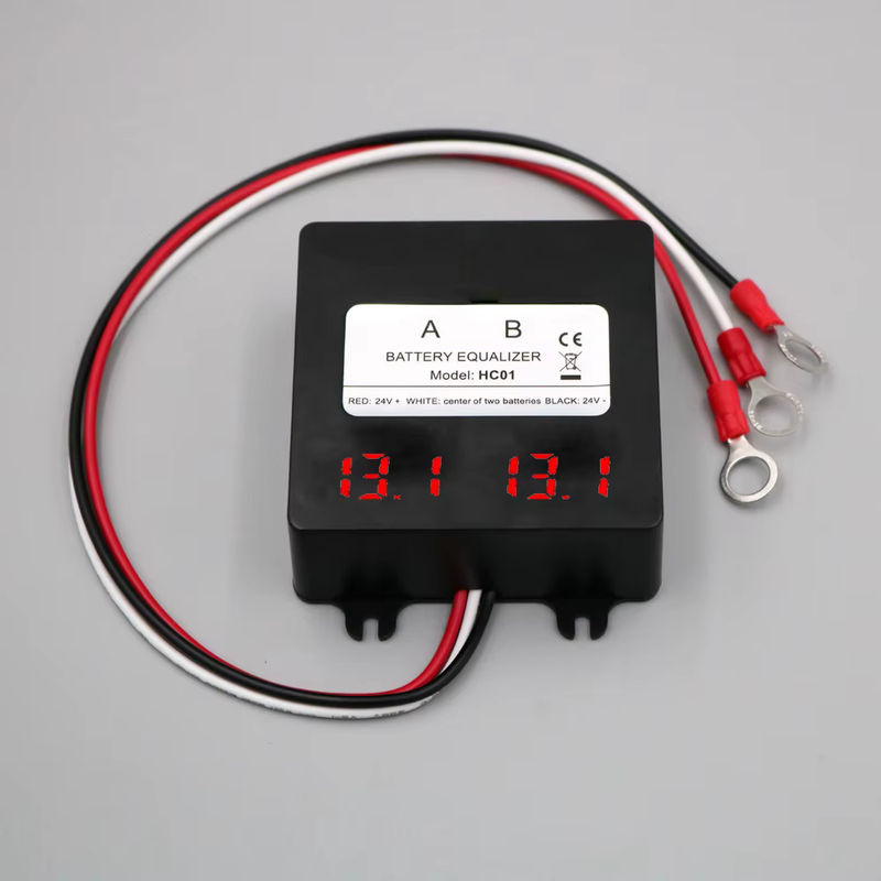 ANGUI Batterien Equalizer HA01 HC01 für 2 x 12 V Blei-Säure-Batterien, 24 V Solarstromanlage, Schwarz - Bild 3