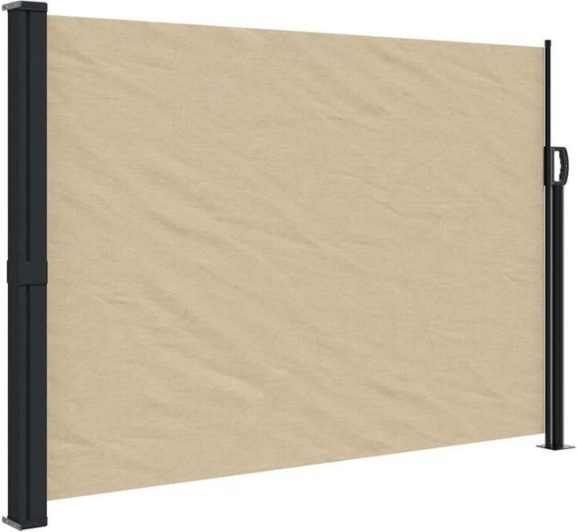 vidaXL Seitenmarkise ausziehbar Beige B/H: 300 x 140 cm - Bild 1