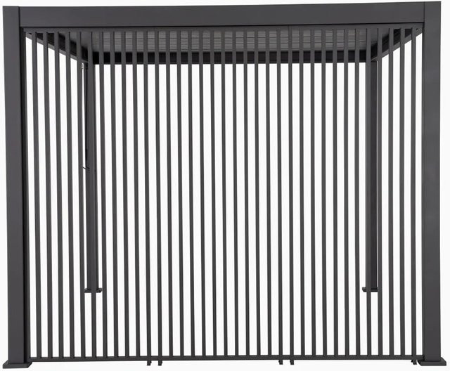 Barths Wand Vertical für Terassenüberdachung Cadiz in Anthrazit, Höhe: 93 cm, Breite: 300 cm - Bild 1