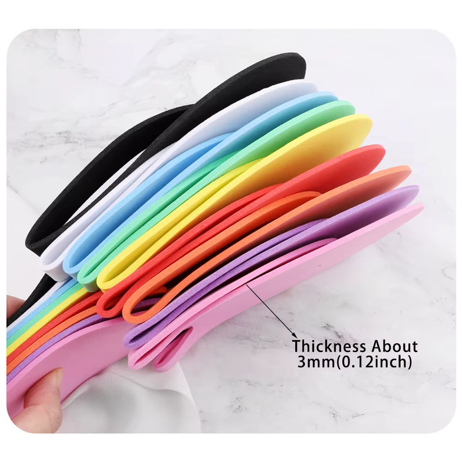 JEARLYU Einweg-Flip-Flops aus Schaumstoff, 10 Paar, Unisex, mehrfarbig - Bild 2