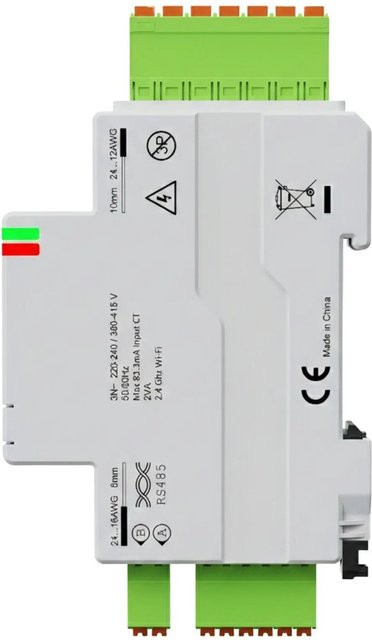 Conow Intelligenter 3 Phasen Stromzähler zur hochpräzisen Energieüberwachung in Echtzeit für Photovoltaik, Weiß - Bild 1