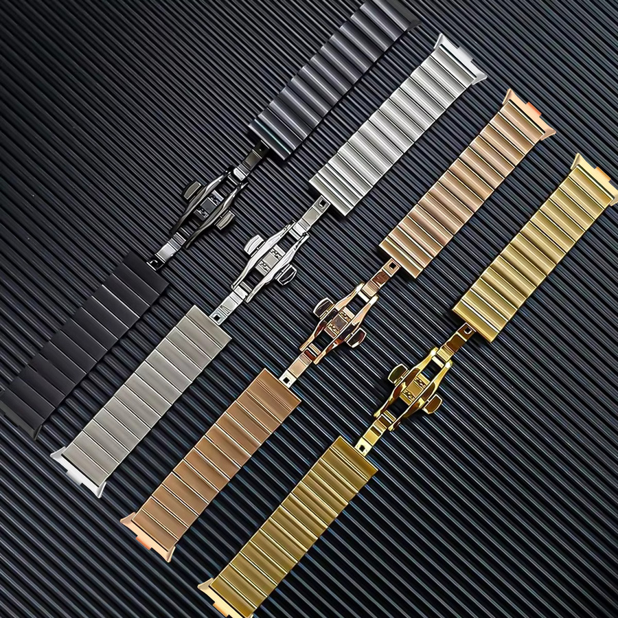 FancyWrist Uhrenarmband Edelstahl, Silber, für Xiaomi Mi Band 9 Pro 8 Pro - Bild 2