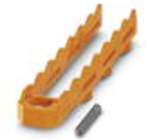 Phoenix Contact HSC-LR 7U KIT 2003 Gehäuseunterteil, Farbe: Orange, 10 Stück - Bild 1