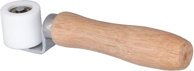 Hitzebeständlicher Nahtroller mfySpace mit 2-Wege-Lager aus Edelstahl in Weiß, Breite: 28 mm - Bild 1