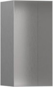 Hansgrohe Nische XtraStoris Minimalistic in Edelstahl Optik, Silber, B/H/T: 15 x 30 x 14 cm - Bild 1