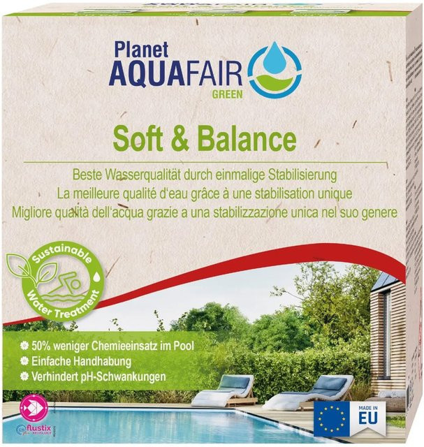 Planet Aquafair Wirkprinzip Soft & Balance Set zur pH-Wert-Einstellung und Anpassung der Wasserhärte - Bild 1