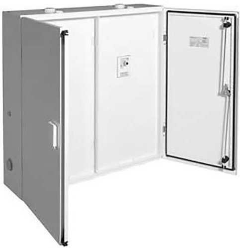 Hager Wandlerschrank FP53W4M Aufputz in Weiß - Bild 1