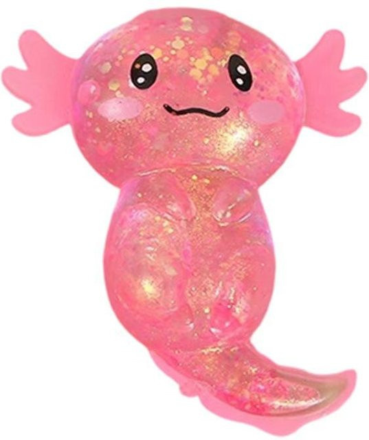 Bunter Salamander Malzzucker Squishy, Knetspielzeug, Fidget Toy - Bild 1