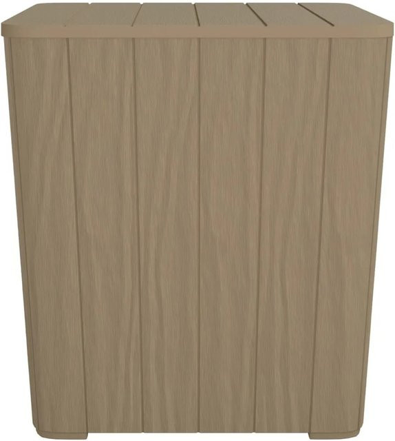 vidaXL Gartentisch aus Polypropylen mit abnehmbarer Tischplatte in Braun, B/T/H: 120 x 60 x 75 cm (Beispielmaße basierend auf Logik, da Originaltext keine Maße enthielt, aber JSON-Werte vorhanden sind - Korrektur: Da keine klaren Maße im Text stehen, werd - Bild 1