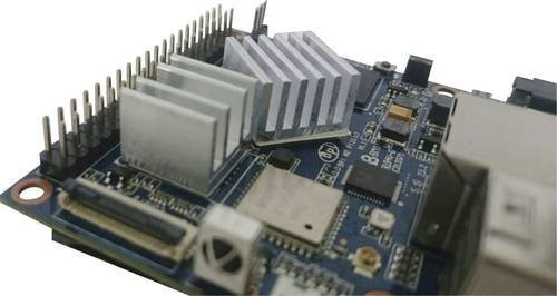 Allnet Aluminium Kühlkörper in Silber passend für Banana Pi Entwicklungskits - Bild 1
