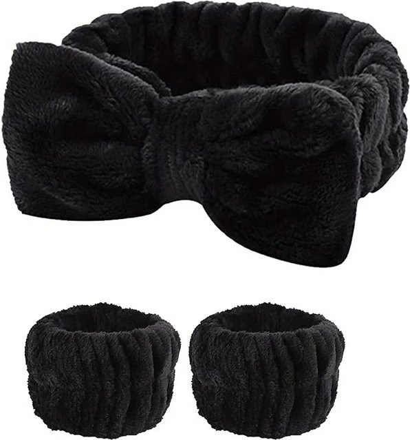 YULIN Stirnband, Korallenfleece, gelb, Damen - Bild 1