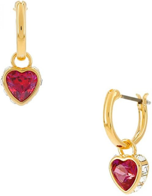 Swarovski Hängeohrringe, Rot, Kristall, Damen - Bild 1