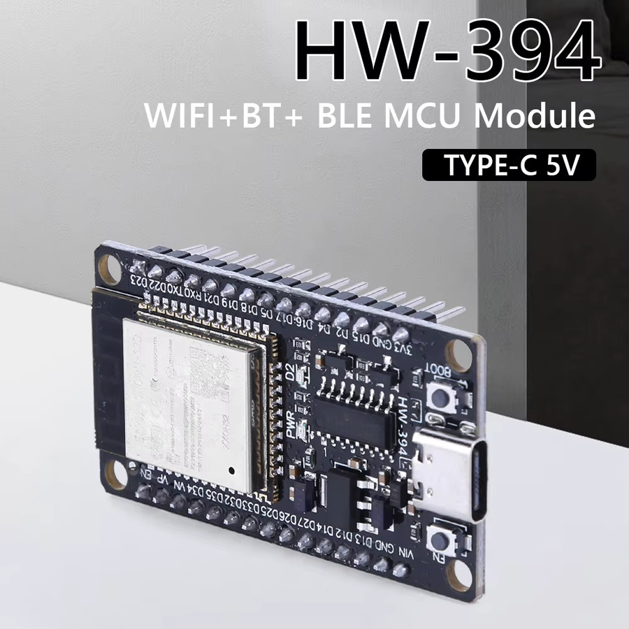 WROOM-32D Entwicklungsboard mit Dual-Core WLAN und Bluetooth, TYPE-C 30Pin, Schwarz - Bild 3