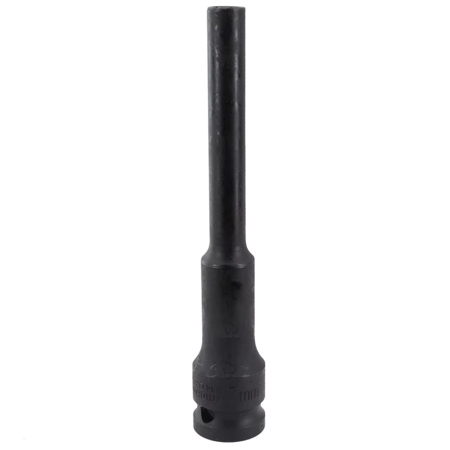 VIBRATITE Steckschlüssel Hex Buchse Kopf 1/2 Zoll Adapter Set 8mm-24mm für pneumatische Werkzeuge, Länge: 128mm - Bild 4