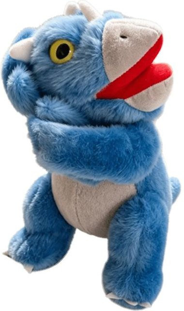 Yiran toy Dinosaurier Plüschtier, Blau, ab 2 Jahren - Bild 1