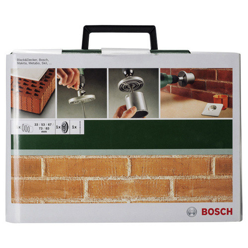 Bosch Lochsägen-Satz aus Metall in Silber, Weiß und Braun - Bild 3