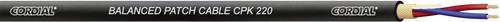 Cordial CPK 220 Mikrofonkabel 2 x 0.2mm² Schwarz Meterware - Bild 1