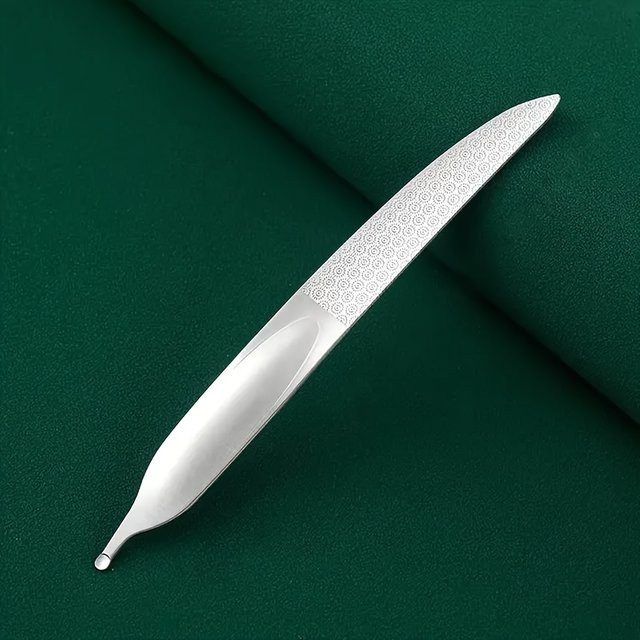 Ouriner Nagelfeile aus Edelstahl, doppelseitig, Unisex - Bild 1