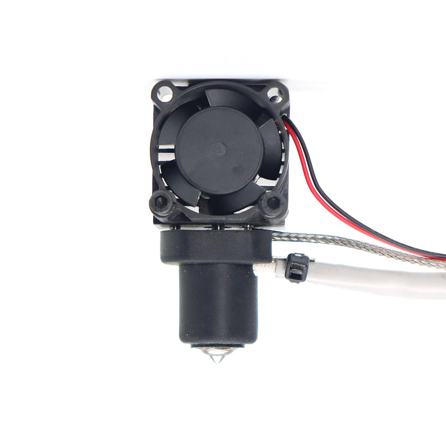 QIDI TECH Hotend mit 0,4 mm Düse aus Messing, Kupfer und Hartstahl für X PLUS 3, X MAX 3 und X SMART 3 3D-Drucker in Schwarz - Bild 2