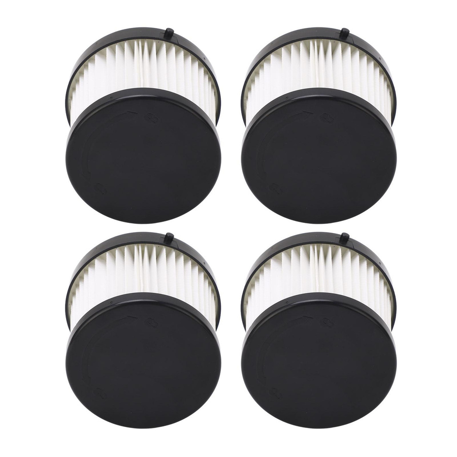 4 Stück Staubsaugerfilter aus Vliesstoff und Kunststoff von OutsideWorld in Weiß als Ersatz für 49 90 1900 0882 20 49 90 - Bild 5