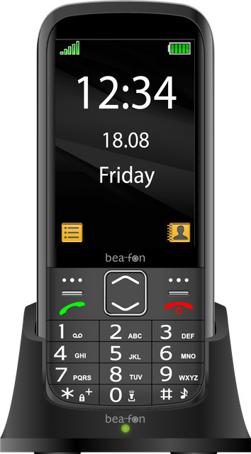 beafon SL 270 Seniorenhandy in Schwarz-Silber - Bild 1