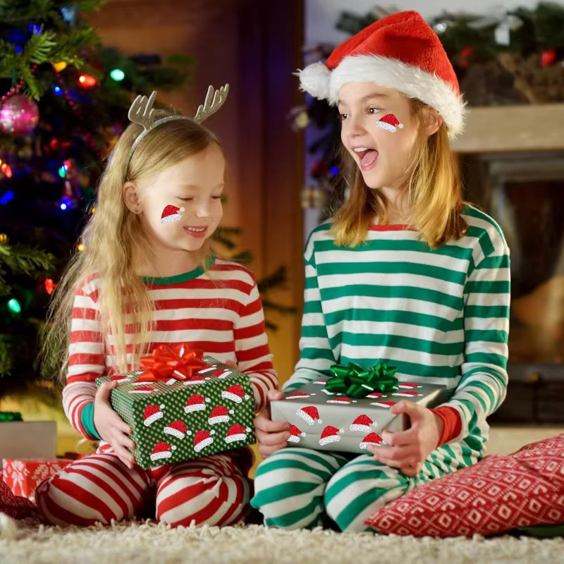 500 selbstklebende Weihnachts-Siegelaufkleber für Geschenke und Dekorationen - Bild 4