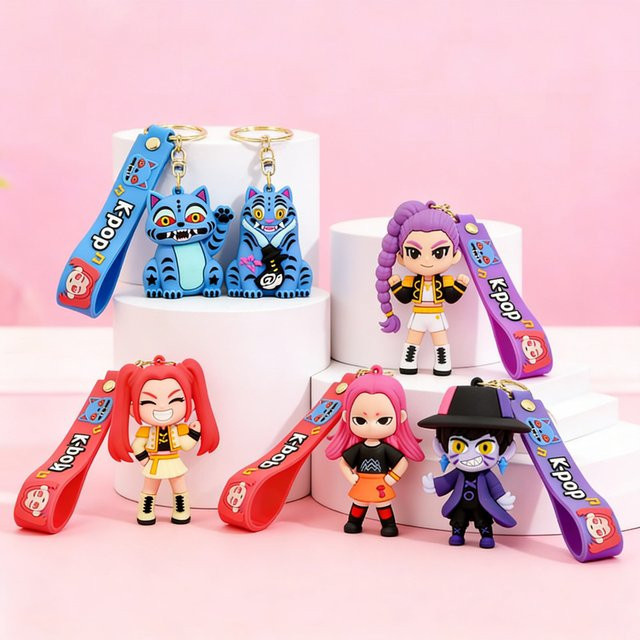 Bandai Anime & Gaming Schlüsselanhänger, Niedliche Puppenanhänger, Bunt / Mehrfarbig - Bild 1