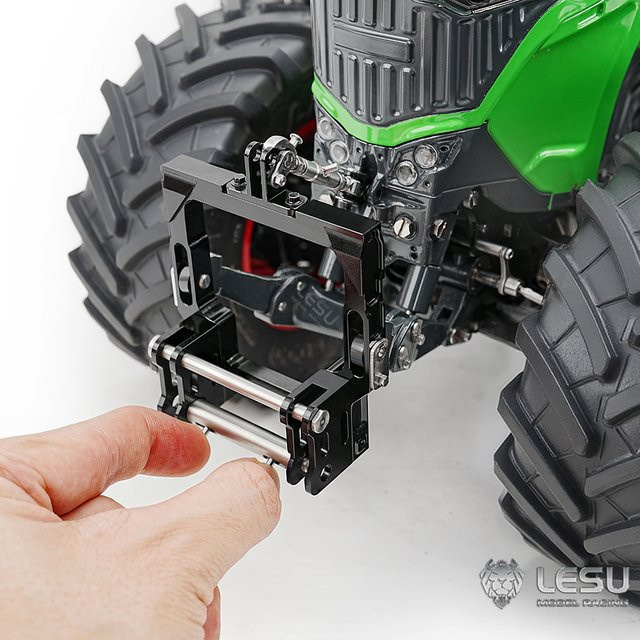 LESU Schnellkupplung Ersatzteile, 1/14, RC Zubehör, Metall, Schwarz - Bild 1