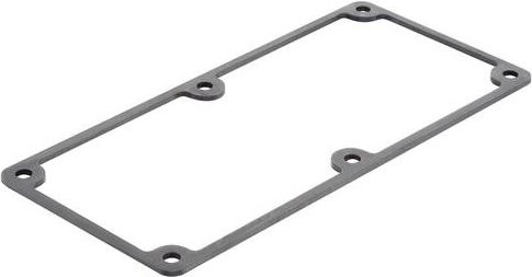 HARTING Flanschdichtung 09400009804 aus Kunststoff in Schwarz und Grau - Bild 1