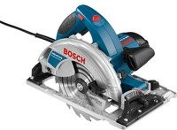 Bosch Professional Handkreissäge GKS 65 GCE in Blau/Schwarz mit 1800 W und 190 mm Sägedurchmesser - Bild 1